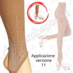 Calza con Staffa + strass