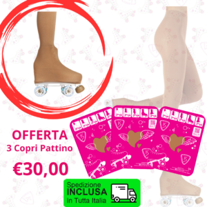 Offerta 3 cp Calze Copri Pattino
