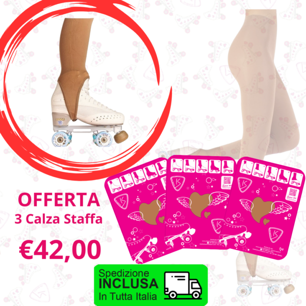 Offerta 3 cp Calza Staffa