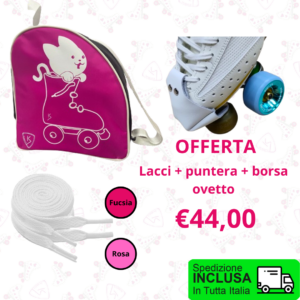 Offerta lacci + puntera + borsa ovetto