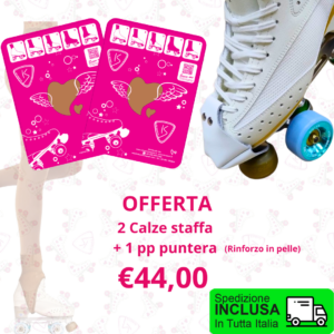 OFFERTA 2 Calze Staffa + 1 Puntera